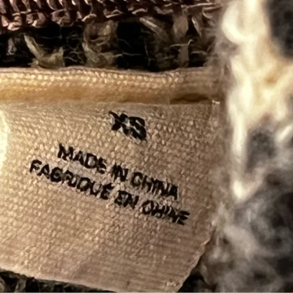 Anthropologie Angel Of The North Equinox Wool Blend Open Cardigan Sweater XS - Picture 7 of 7